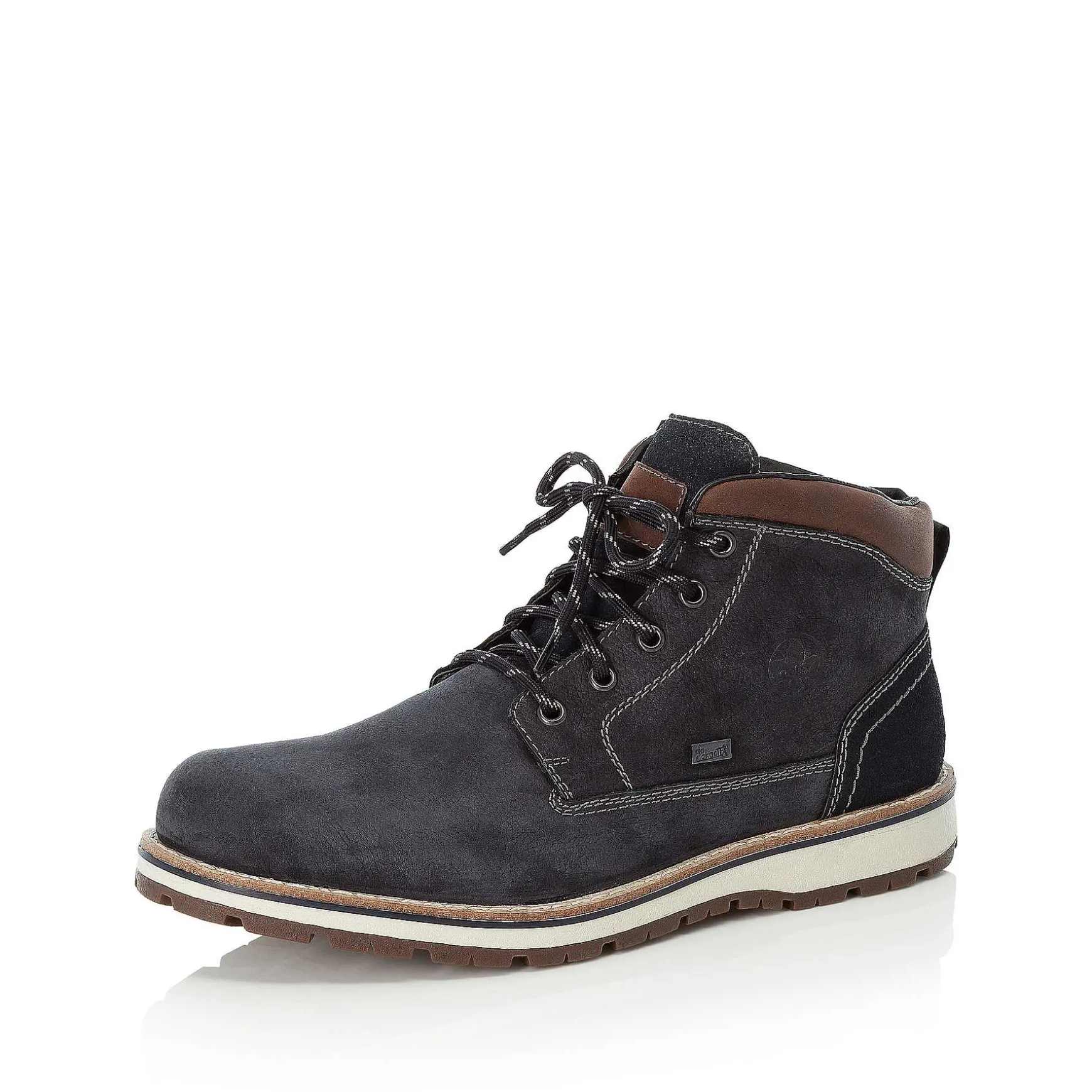 Rieker Men'S Laced Boots Pacific Blue