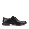 Rieker Men'S Lace-Up Shoes Midnight Black