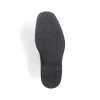 Rieker Men'S Lace-Up Shoes Glossy Black
