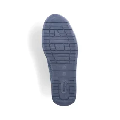 Rieker Men'S Lace-Up Shoes Sky Blue