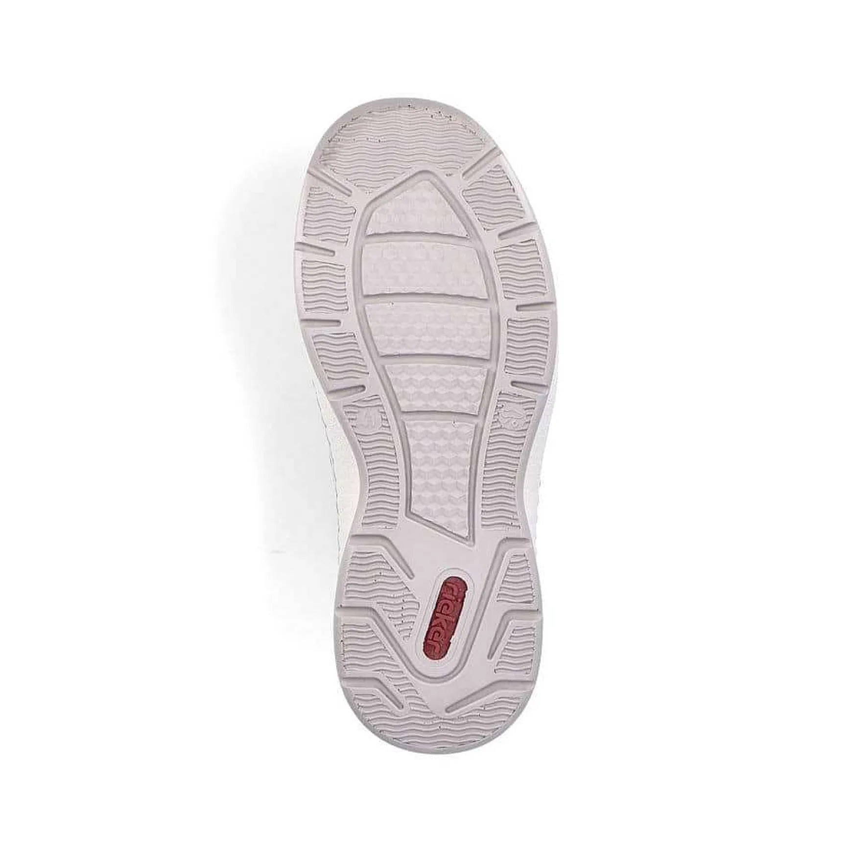 Rieker Men'S Lace-Up Shoes Moon Grey
