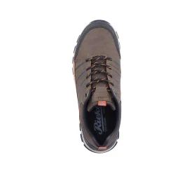 Rieker Men'S Lace-Up Shoes Chestnut Brown