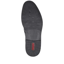 Rieker Men'S Lace-Up Shoes Night Black