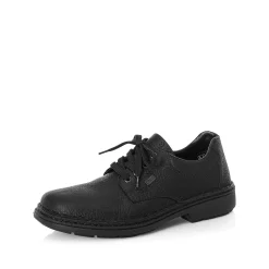 Rieker Men'S Lace-Up Shoes Jet Black