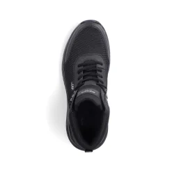 Rieker Men'S Lace-Up Shoes Asphalt Black