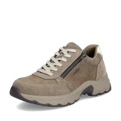 Rieker Men'S Lace-Up Shoes Light Brown