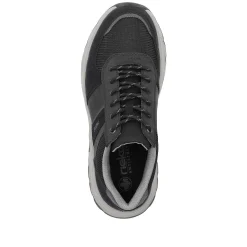 Rieker Men'S Lace-Up Shoes Asphalt Black