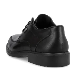 Rieker Men'S Lace-Up Shoes Midnight Black