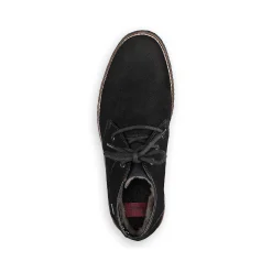 Rieker Men'S Lace-Up Shoes Jet Black