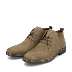 Rieker Men'S Lace-Up Shoes, Khaki Green
