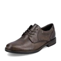 Rieker Men'S Lace-Up Shoes Dark Brown