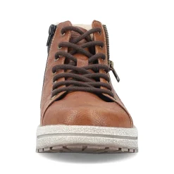 Rieker Men'S Lace-Up Shoes Caramel Brown