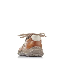 Rieker Men'S Lace-Up Shoes Caramel Brown