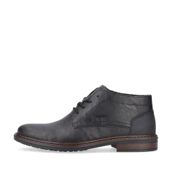Rieker Men'S Lace-Up Shoes Jet Black