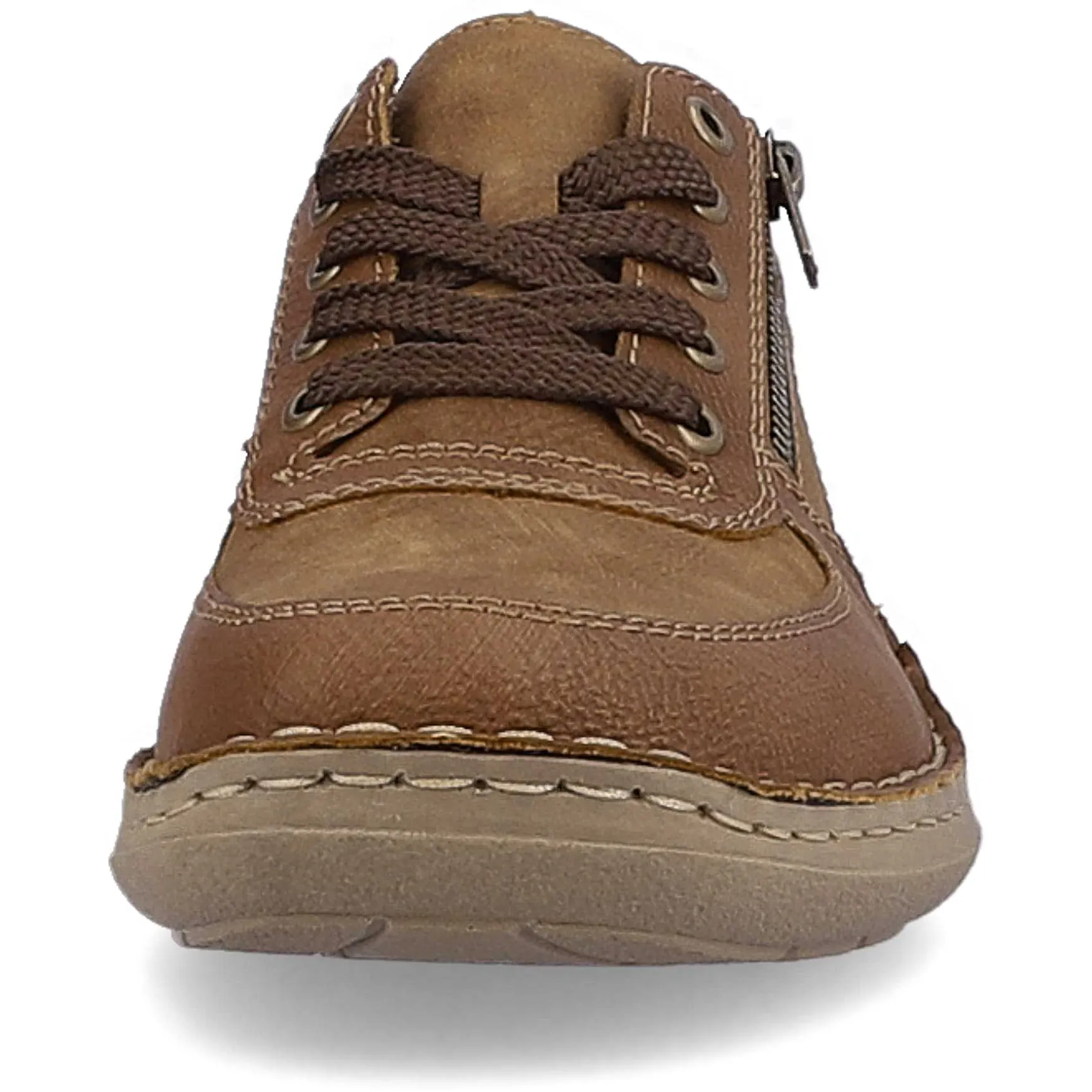 Rieker Men'S Lace-Up Shoes Coffee Brown