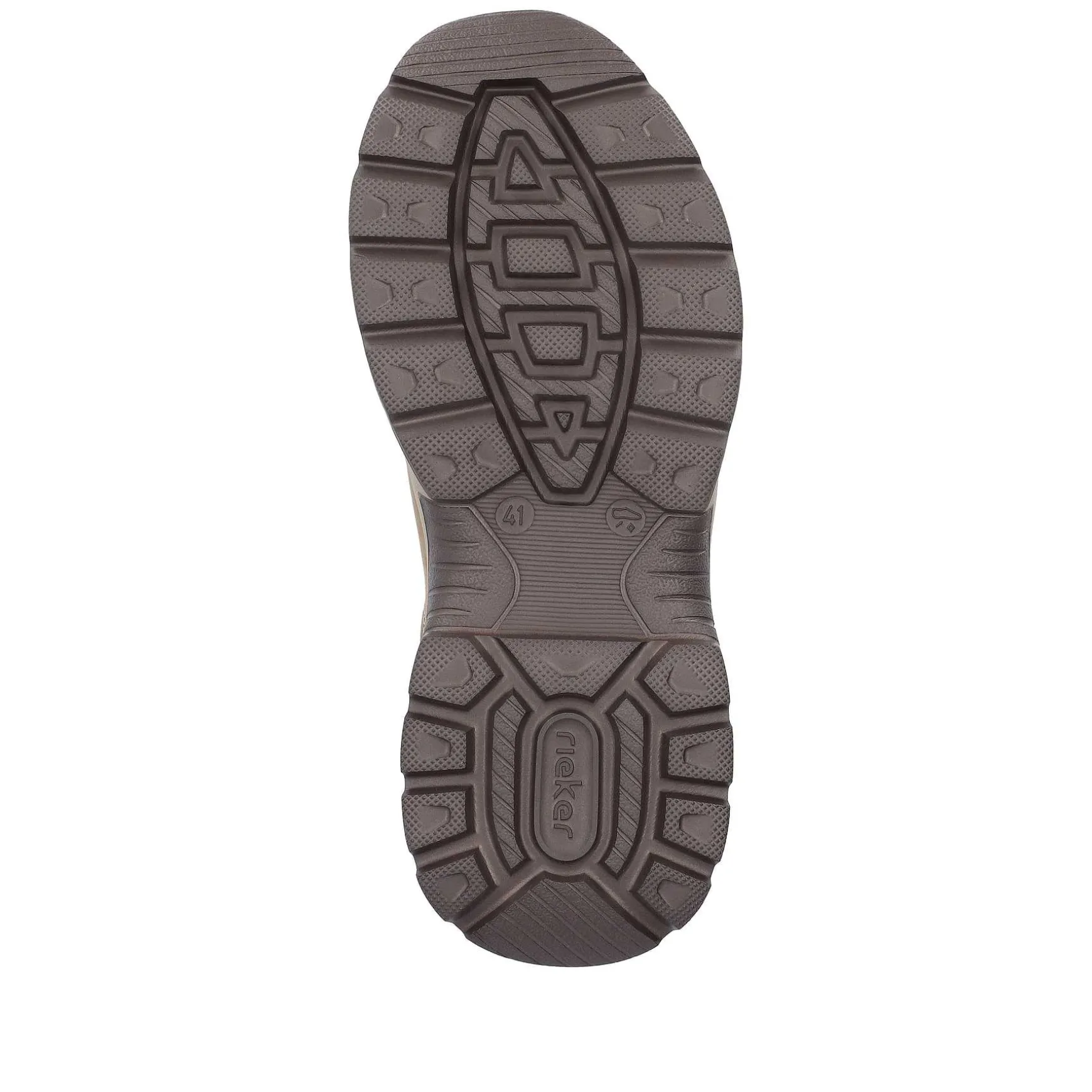 Rieker Men'S Lace-Up Shoes Light Brown