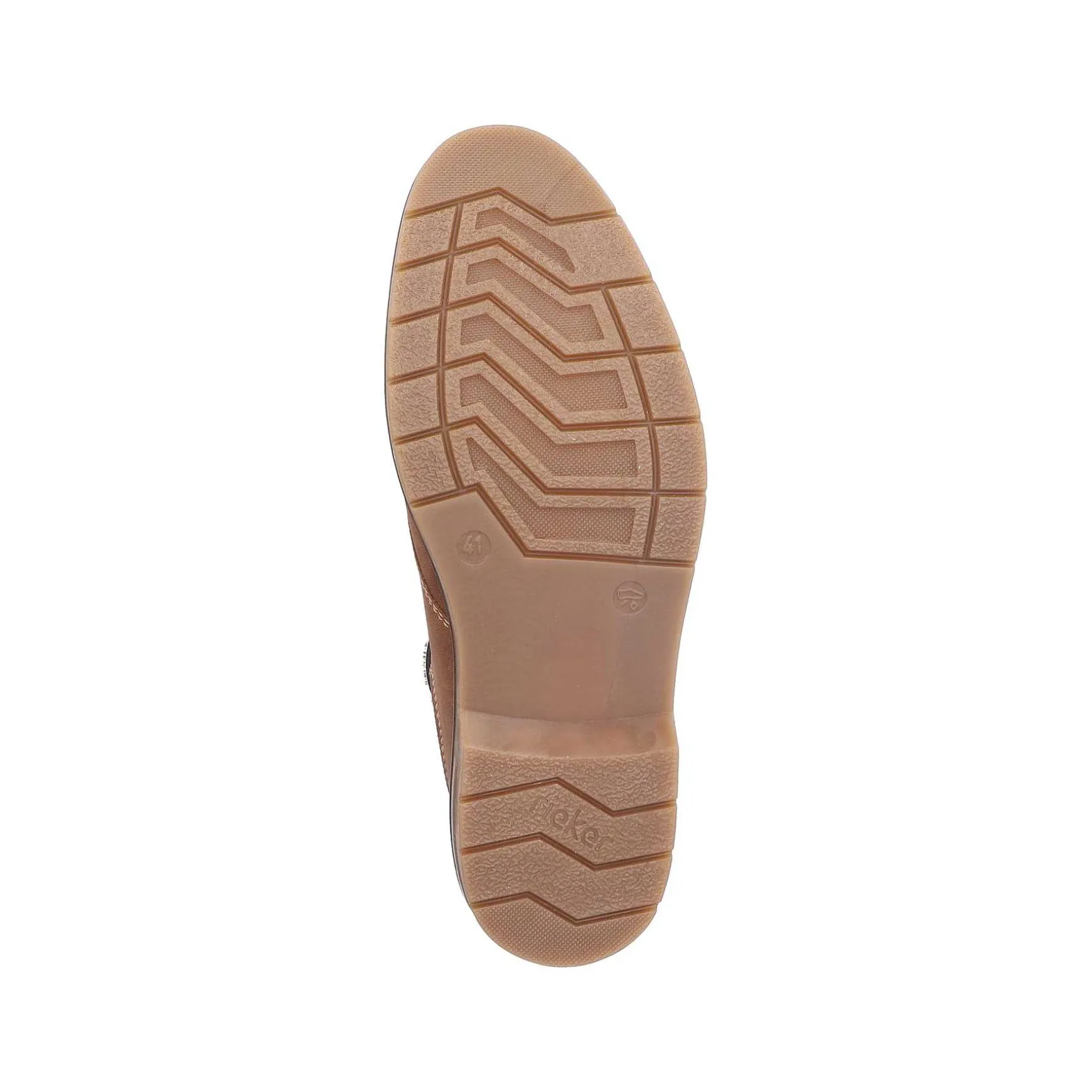 Rieker Men'S Lace-Up Shoes Clay Brown