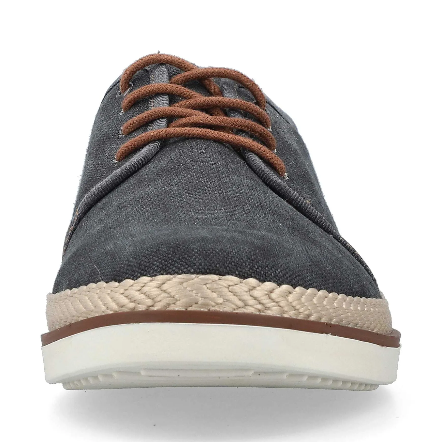 Rieker Men'S Lace-Up Shoes Dark Grey