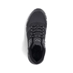 Rieker Men'S Lace-Up Shoes Jet Black