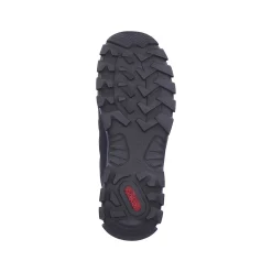 Rieker Men'S Lace-Up Shoes Jet Black