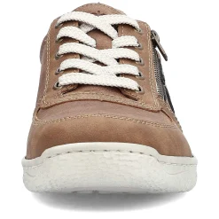 Rieker Men'S Lace-Up Shoes Nougat Brown