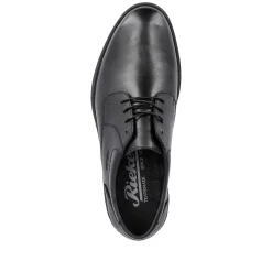 Rieker Men'S Lace-Up Shoes Midnight Black