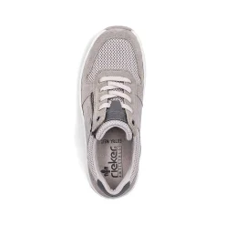Rieker Men'S Lace-Up Shoes Moon Grey