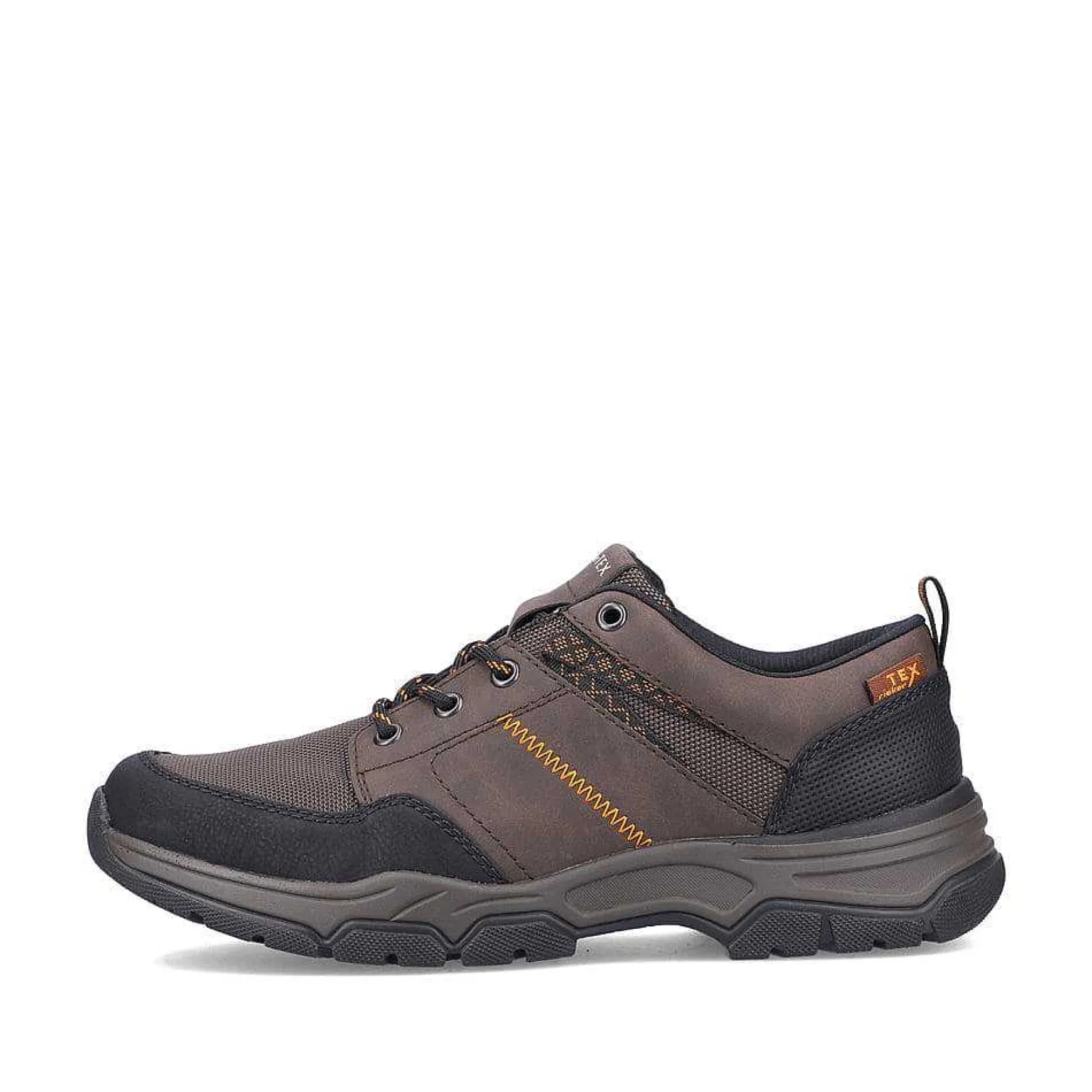 Rieker Men'S Lace-Up Shoes, Nut Brown