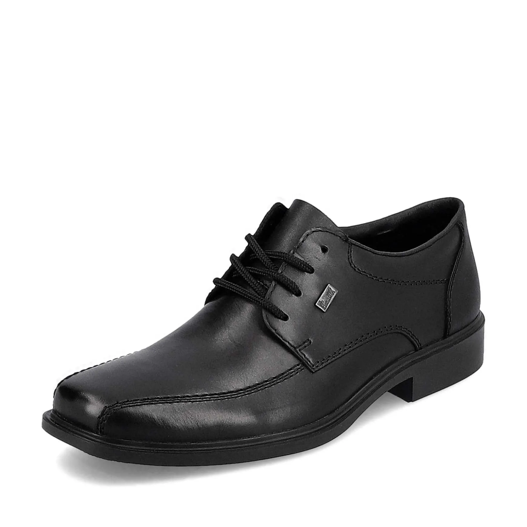 Rieker Men'S Lace-Up Shoes Midnight Black