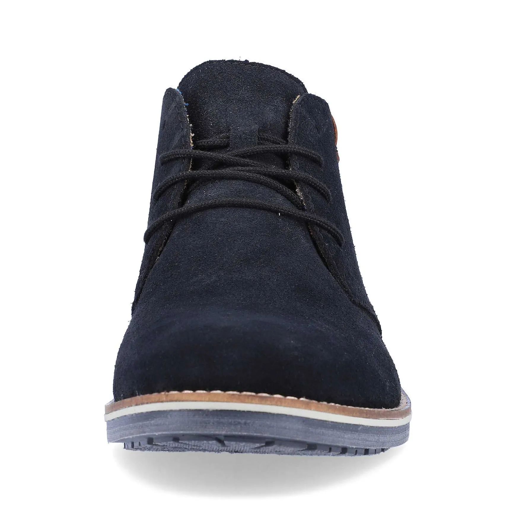 Rieker Men'S Lace-Up Shoes Navy Blue