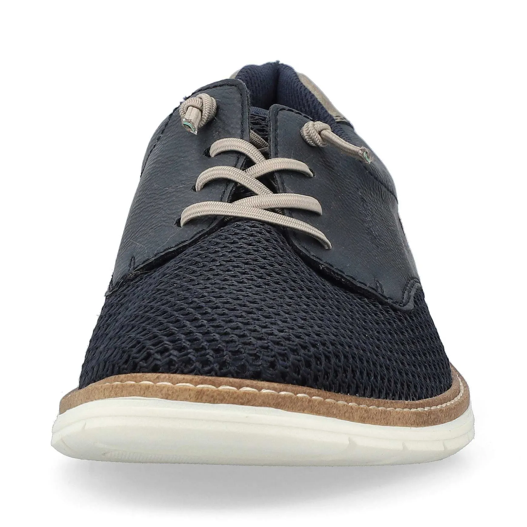 Rieker Men'S Lace-Up Shoes, Slate Blue