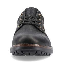Rieker Men'S Lace-Up Shoes Jet Black