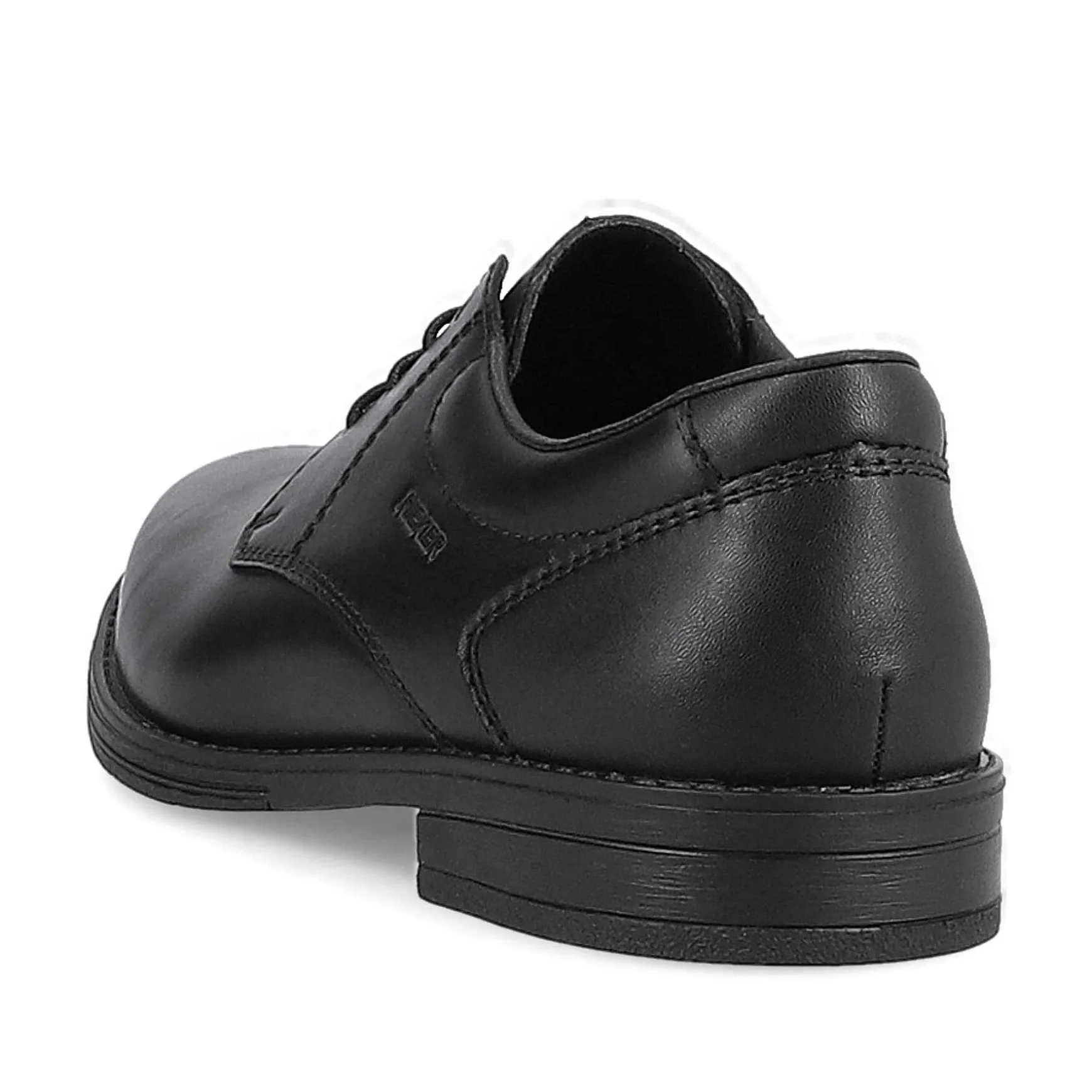 Rieker Men'S Lace-Up Shoes Midnight Black