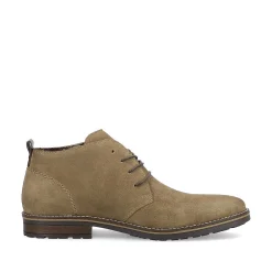 Rieker Men'S Lace-Up Shoes, Khaki Green