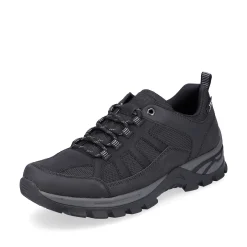 Rieker Men'S Lace-Up Shoes Jet Black