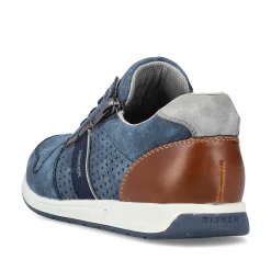 Rieker Men'S Lace-Up Shoes Sky Blue