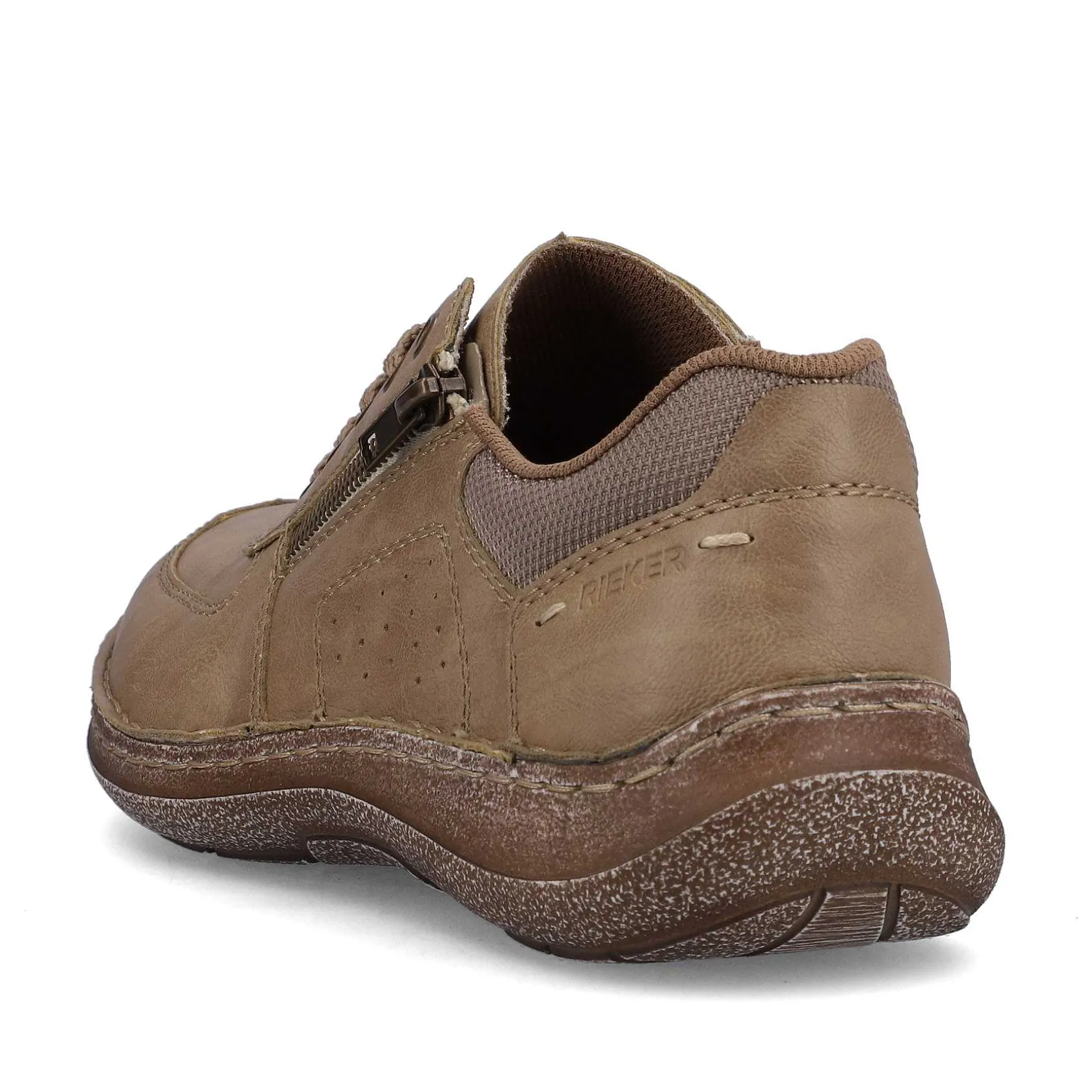 Rieker Men'S Lace-Up Shoes Brown Beige