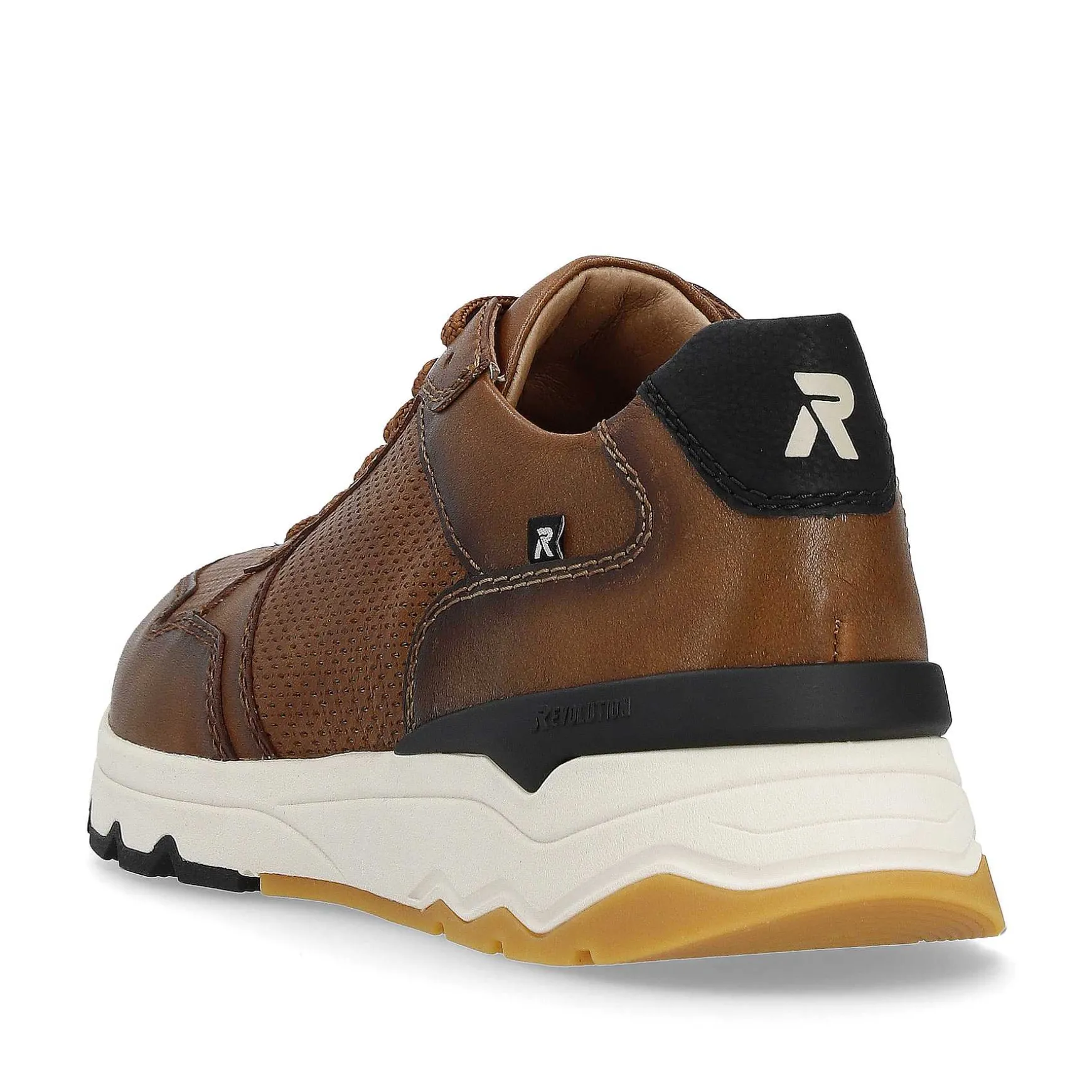 Rieker Men'S Low Nut Brown Sneakers