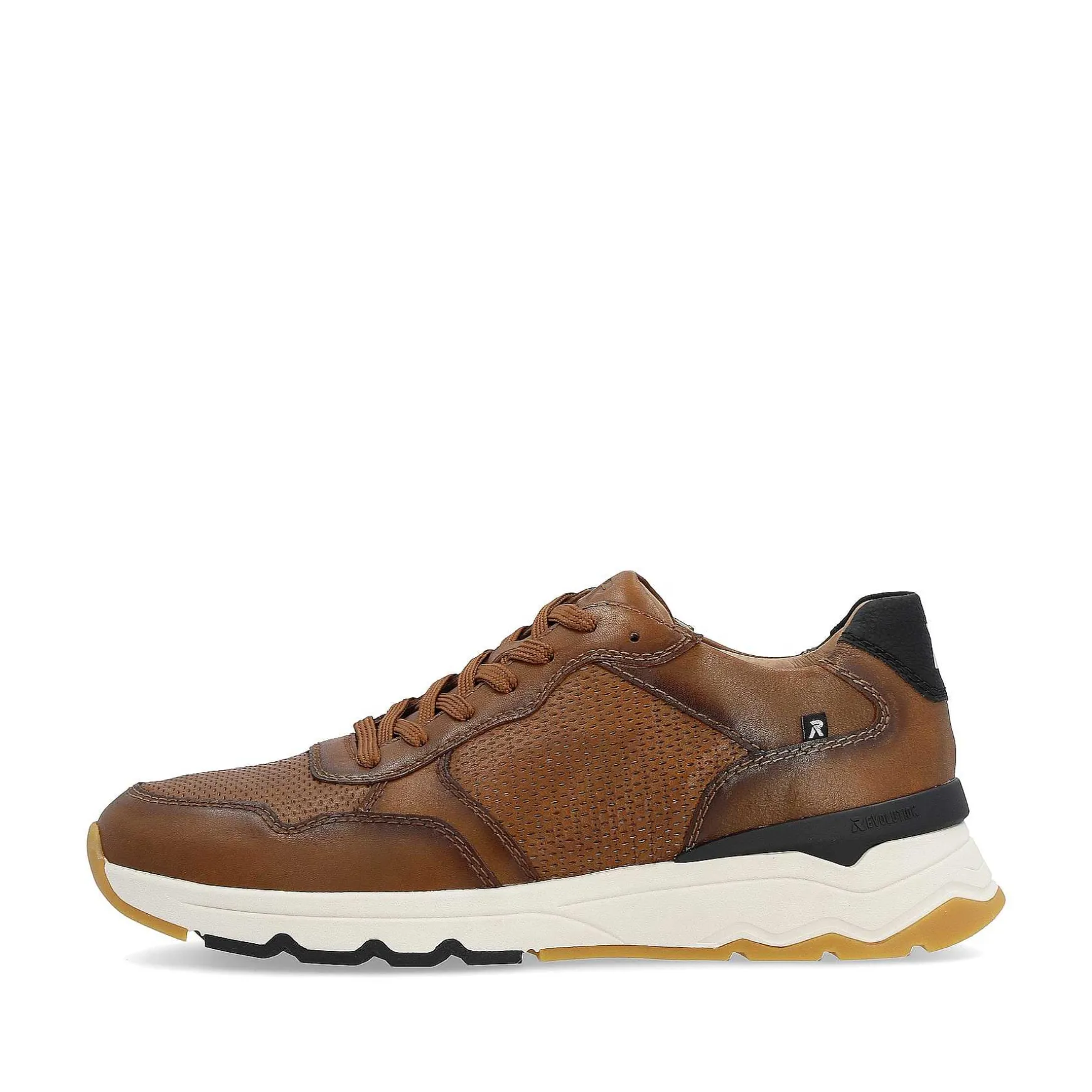 Rieker Men'S Low Nut Brown Sneakers