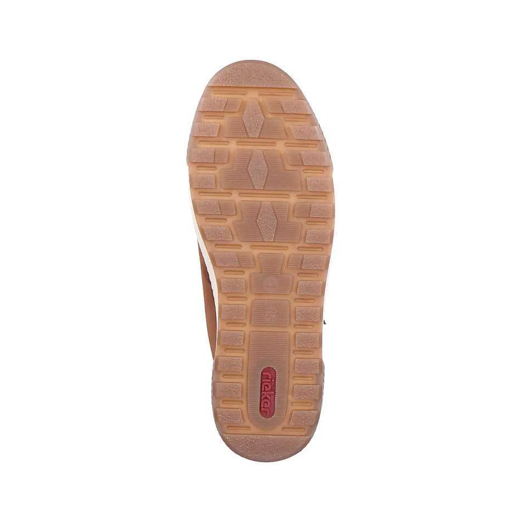 Rieker Men'S Low Sneaker Caramel Brown