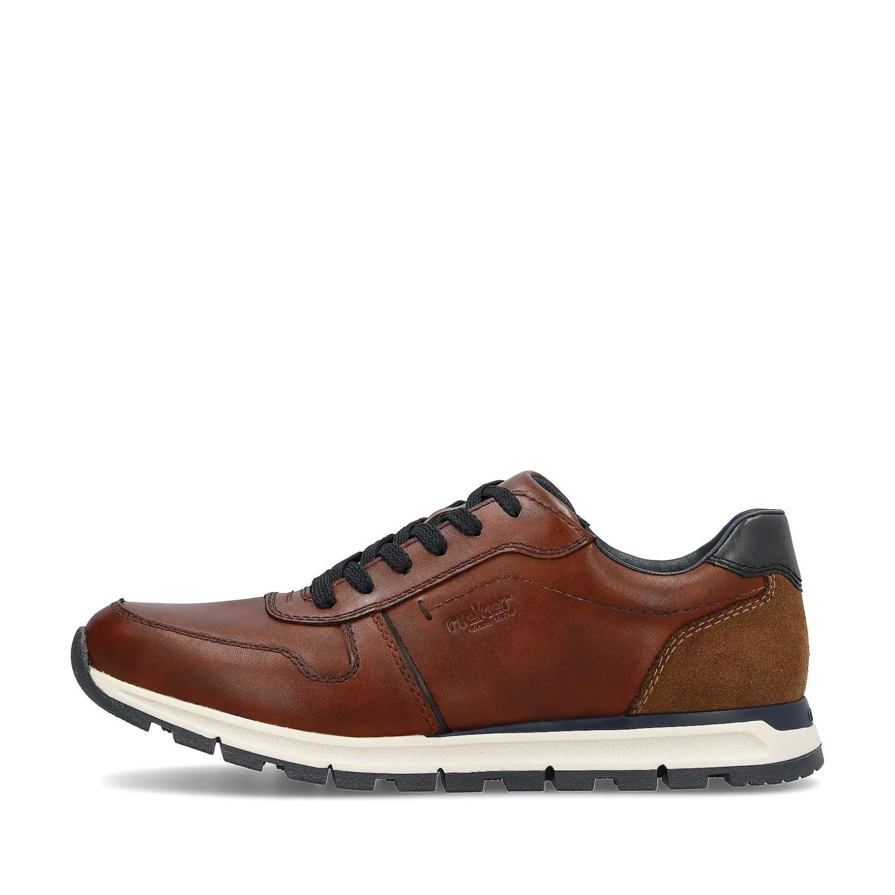 Rieker Men'S Low Sneaker Coffee Brown