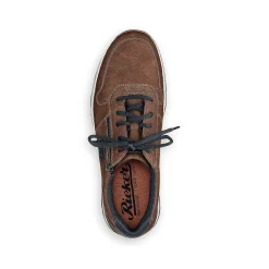 Rieker Men'S Low Sneaker Caramel Brown