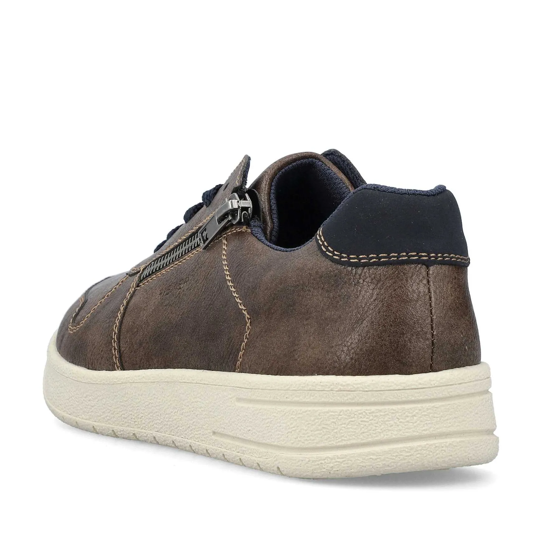 Rieker Men'S Low Sneaker Earth Brown