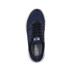 Rieker Men'S Low Sneaker Navy Blue