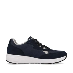 Rieker Men'S Low Sneaker Navy Blue