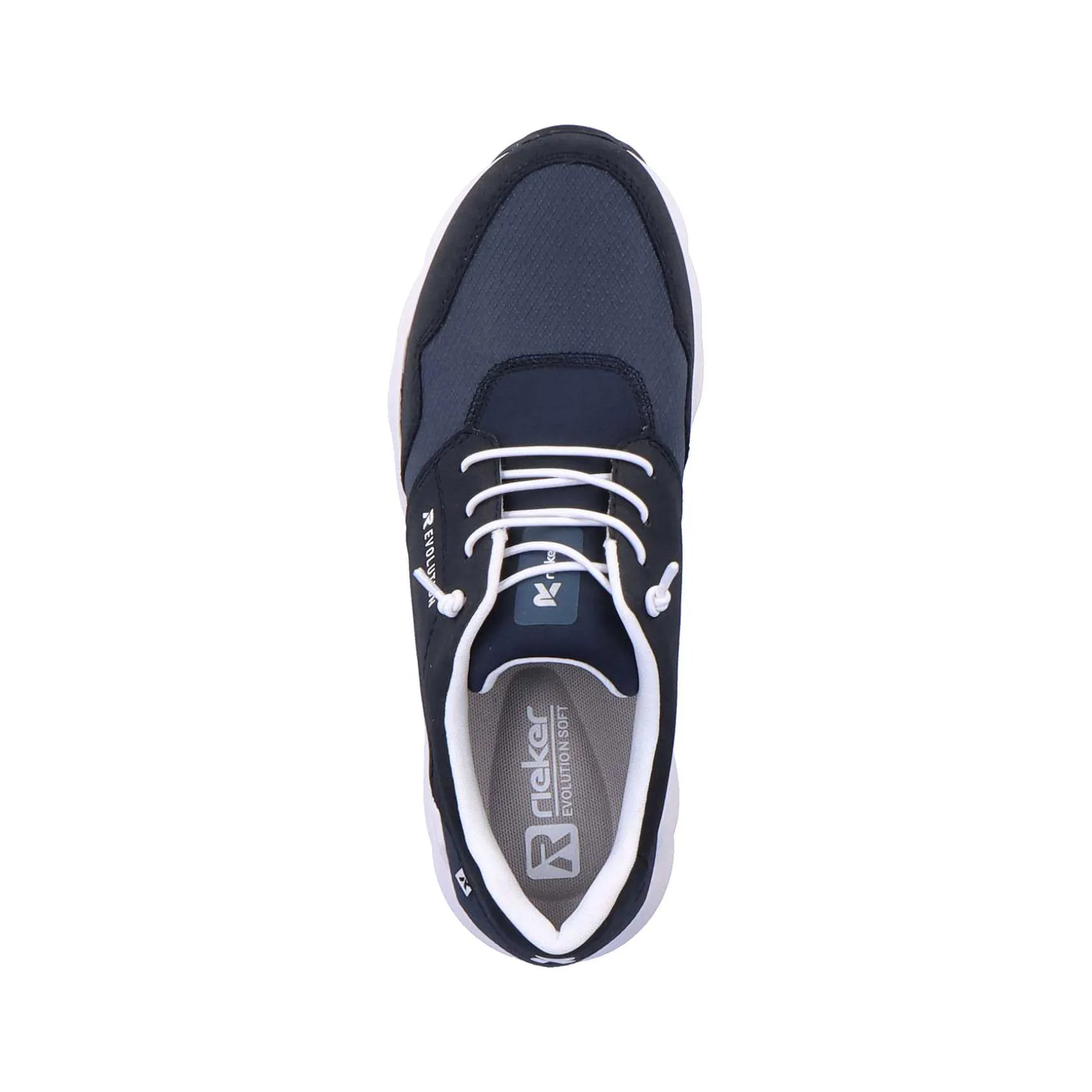 Rieker Men'S Low Sneaker Navy Blue
