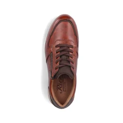 Rieker Men'S Low Sneaker Red Brown