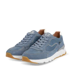 Rieker Men'S Low Sneakers Ocean Blue