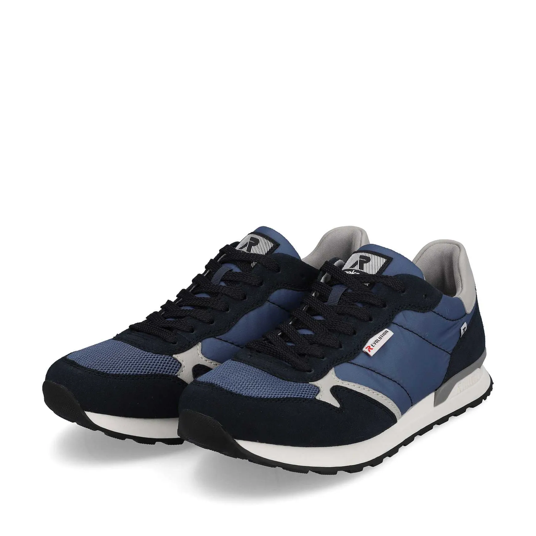 Rieker Men'S Low Sneakers Ocean Blue