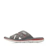 Rieker Men'S Mules Anthracite